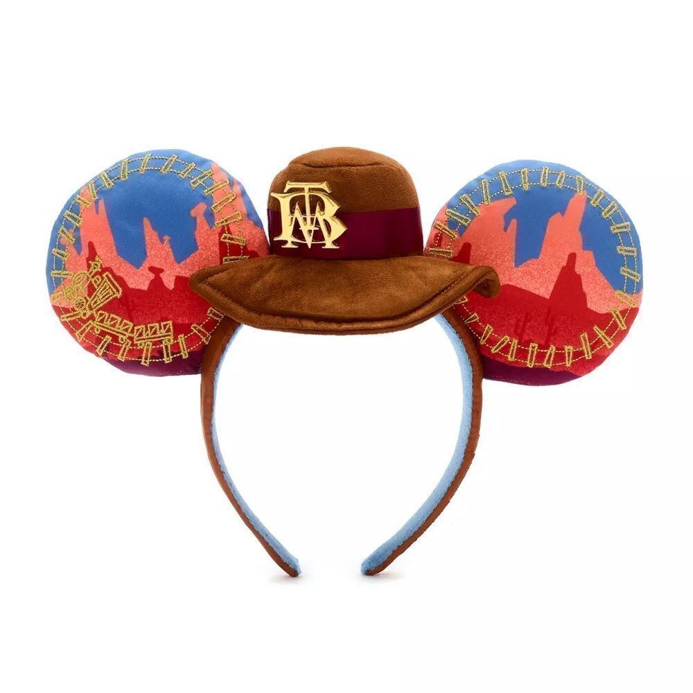 Disney Mickey Mouse The Main Attraction Big Thunder Mountain Ear Headband